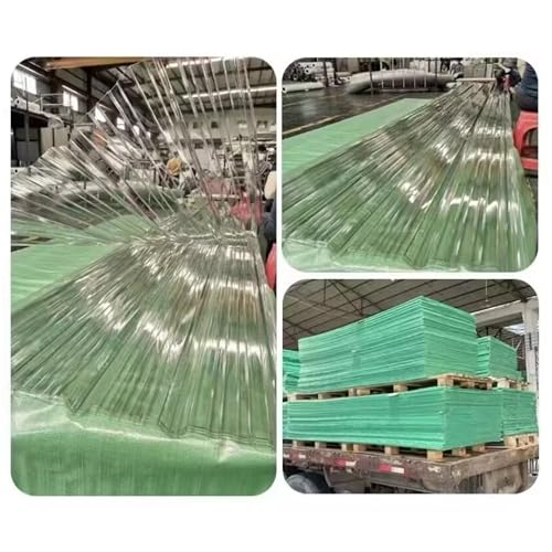 Panneaux d'éclairage naturel polycarbonate transparent pour pergola