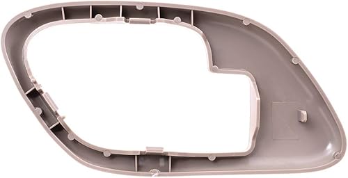 Miniatura 3 de AutoandArt Juego de pares de repuesto para manija de puerta interior bronceada, biseles compatibles con Pickup Escalade Tahoe Suburban Yukon