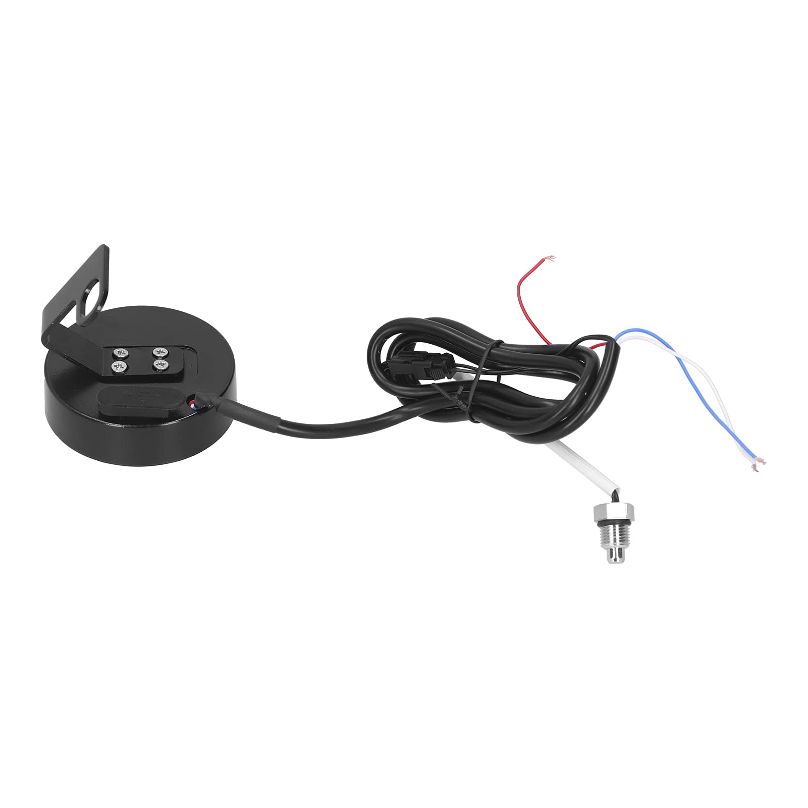 EBTOOLS pour Compteur Temperature Moto Jauge de Température de l'eau Multifonction Jauge de Température de l'eau de Moto 9-24 V Affichage Numérique Universel à LED Compteur de Température de l'eau de