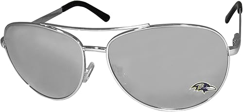 Miniatura 8 de Siskiyou Sports NFL unisex Aviator Sunglasses plateado,Gris,https://www.amazon.com/dp/undefined