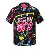 80s Shirt 80s Outfit for Men Costumes 1980s Outfits for Men Vintage Retro Shirts 80 s...