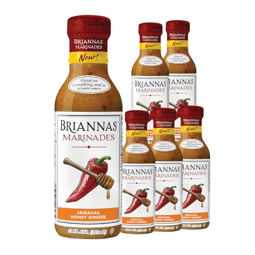 BRIANNAS - Sriracha Honey Ginger Marinade - Small Batch, Gluten