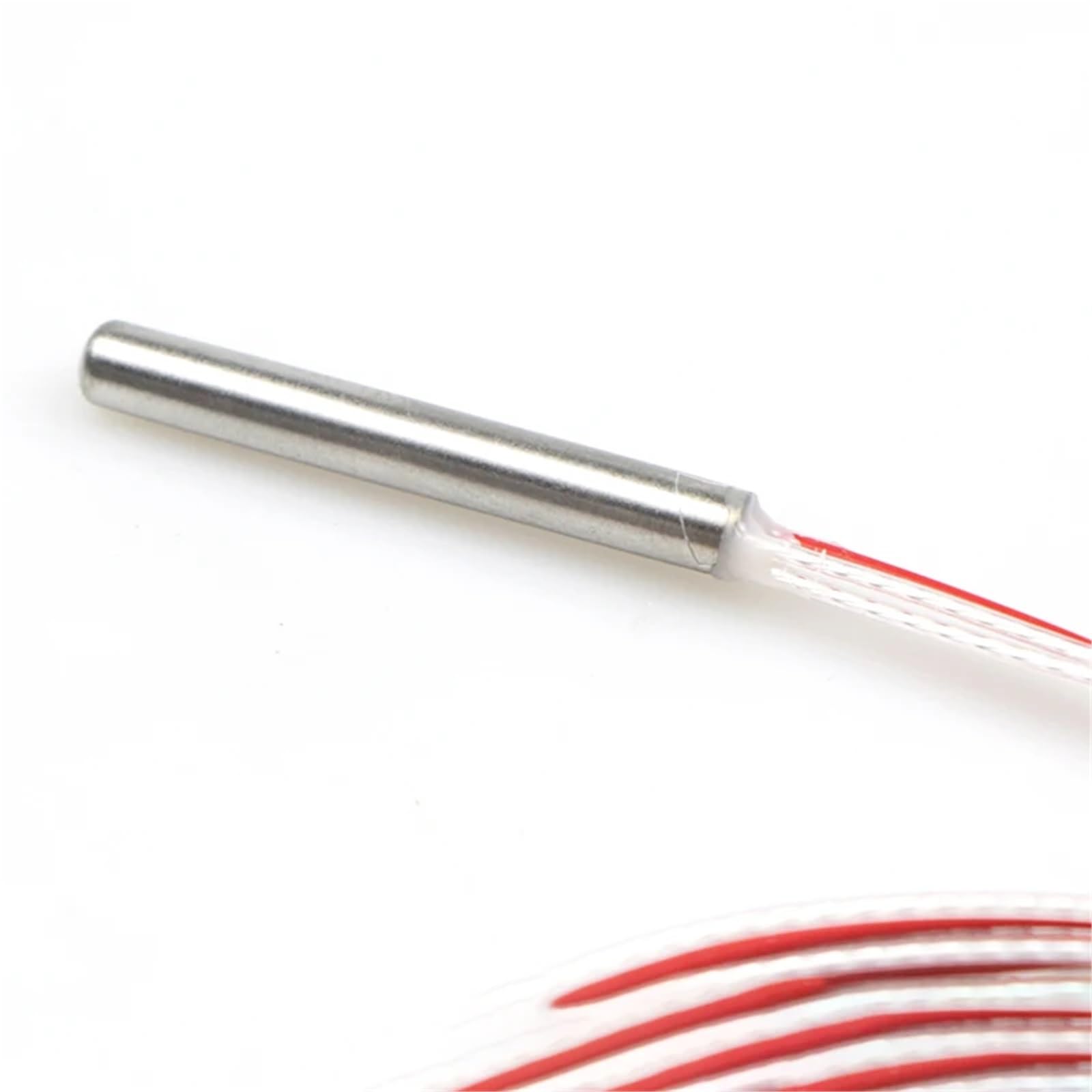 Termopar de sonda de Temperatura pt100 de Tres Cables, 5 uds., 4x30x500, Resistencia de Platino de Alta precisión