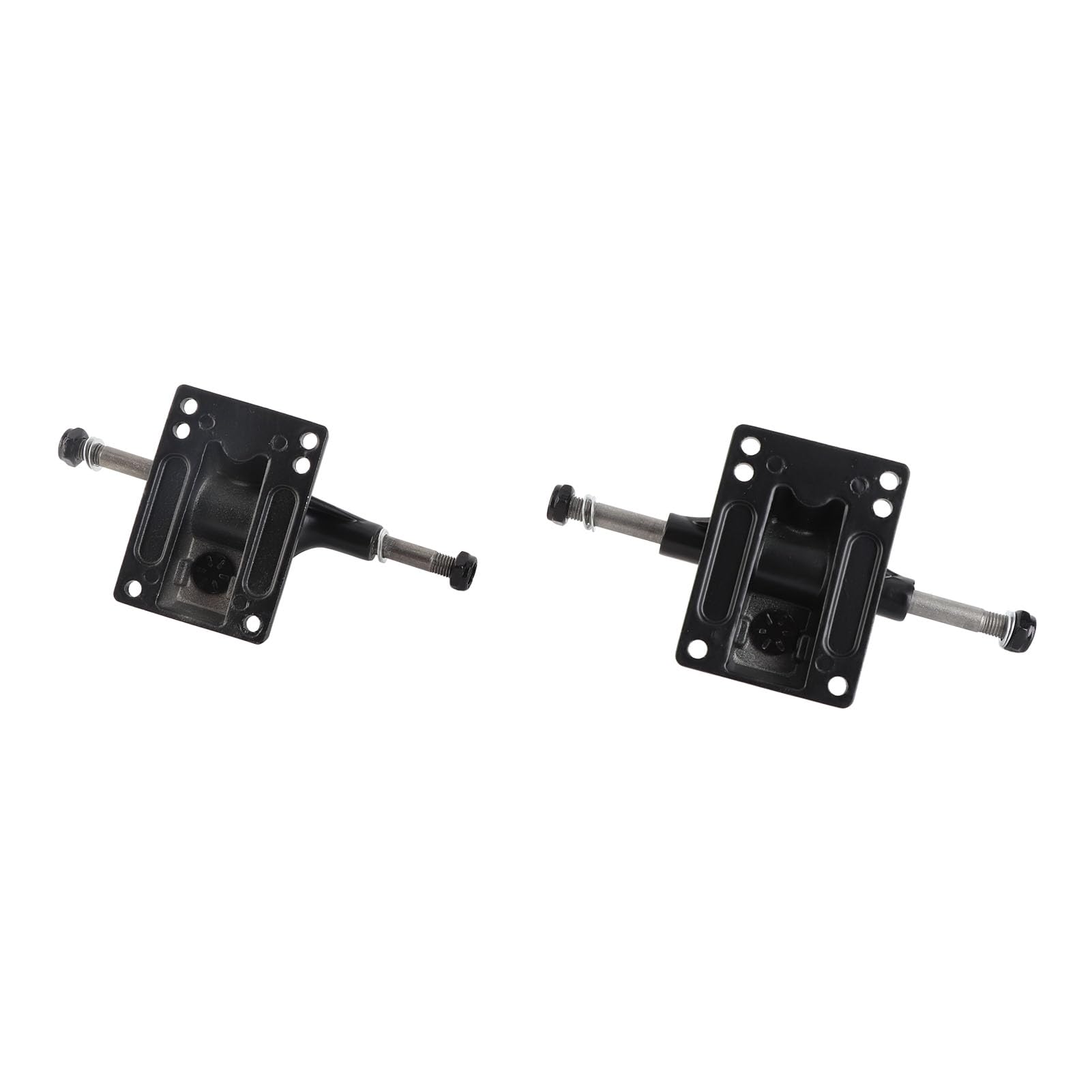 KENANLAN ur Ejes de monopatín, 2 piezas de ejes de monopatín combo de 3,25 pulgadas ABEC Longboard Skateboard Accesorios (Negro)