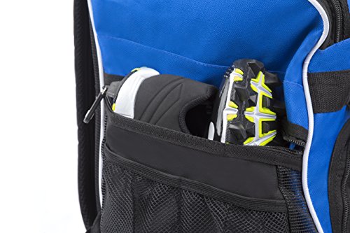 Dashsport Baseball Bag Youth Backpack – Spacious 18 X 12 X 10 Inches #TOP4