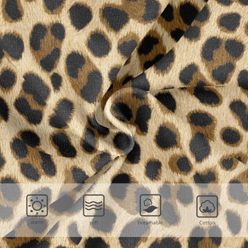 Joisal Leopard Print Black Brown Beige Girls Underwear Toddler 2t Cotton Panties Little Girl Colorful Underpants Briefs3