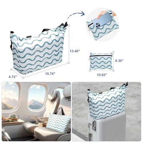 Bolso playero plegable para mujer miniatura 6