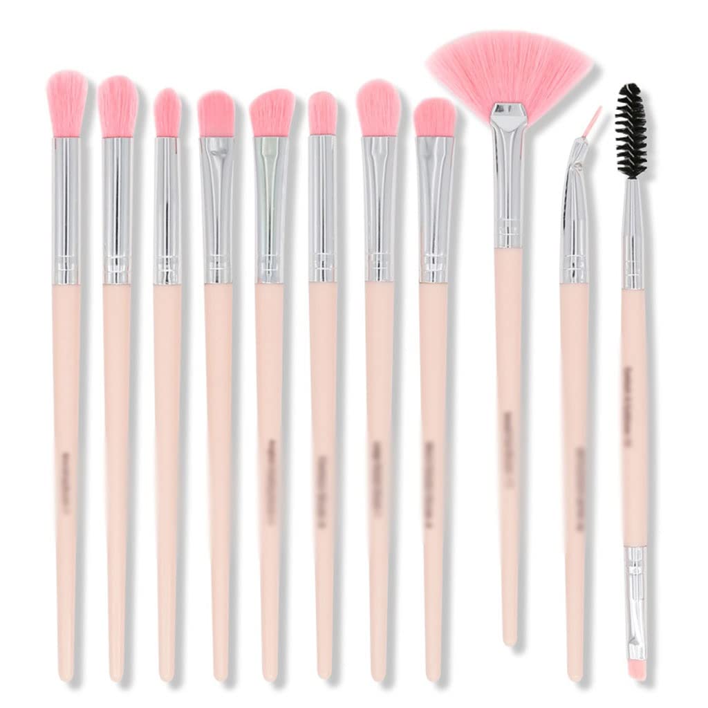 Ensemble de 12 pinceaux de Maquillage for Les Yeux Pinceau for Ombre à paupières à Poils Doux Pinceau for Le des Yeux(D)