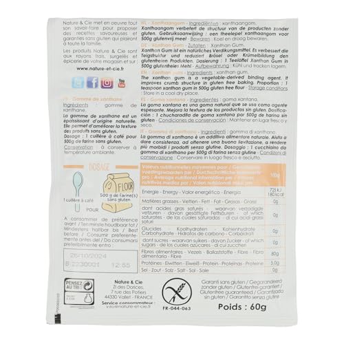 Nature & Cie Goma Xantana Sin Gluten 60 gr