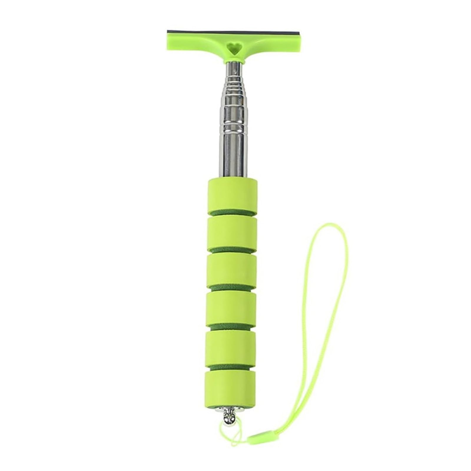Car rearview mirror wipers Retractable Car Rearview Mirror Wiper Portable Rainy Cleaning(Green)