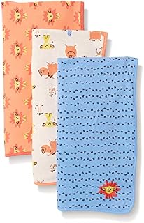Amazon Essentials Unisex Baby Disney | Marvel | Star Wars Swaddle Blankets, Pack of 3