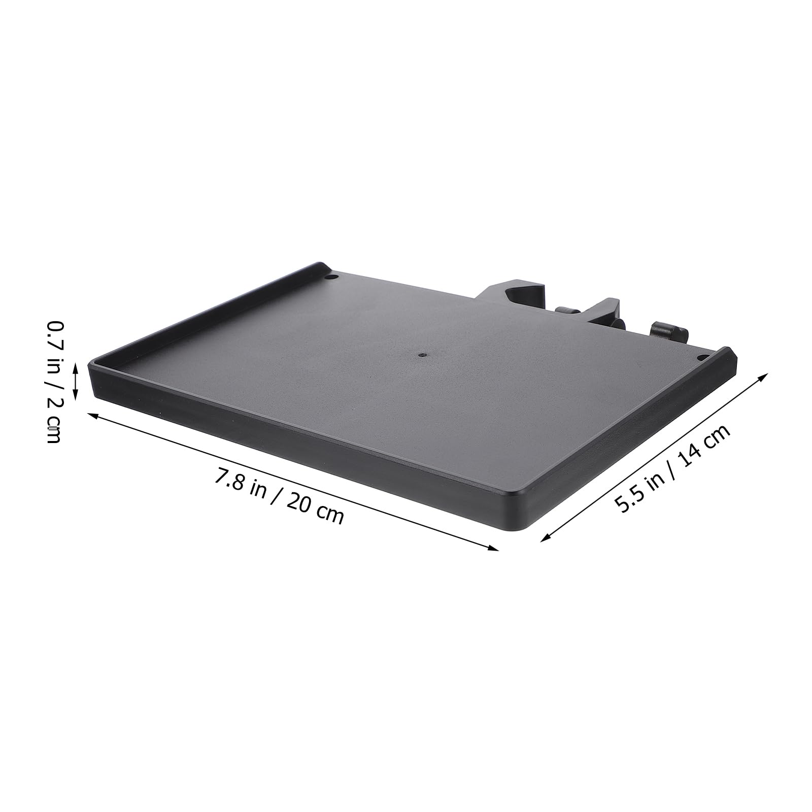 Abaodam 2pcs Microphone Stand Tray Adjustable Mic Stand Tray Clamp On Rack Holder Shelf for Music Sheet Live Streaming Recording Karaoke Concert Performance