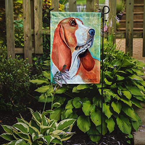 Drapeau Basset Hound de jardin résistant décoloration petit format imprimé - 3