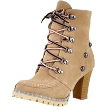 Solid-color rivet anti-slip high-heeled short boots. Large size. Straps. Fashionable and versatile. Suitable for all occasions.