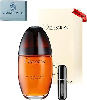 Bundle - Obsession Perfume for women Eau de Parfum Spray 1.7 oz Bundle with Refillable Perfume Atomizer (Atomizer colour may vary)