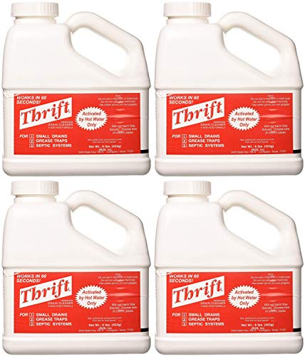 THRIFT FBA_T-600 T-600 Alkaline Based 6 lb. Granular Drain Cleaner, White (F?ur ???k)