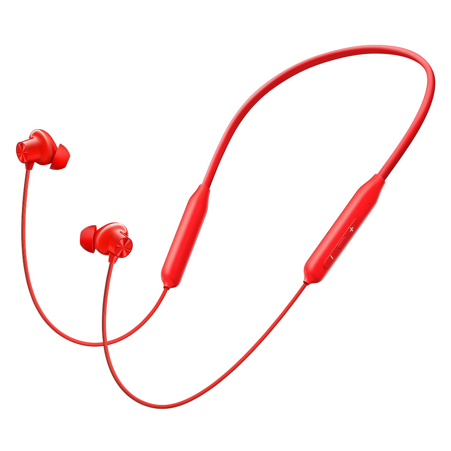 One Plus Bullets Wireless Z3 Bluetooth 5.0 in Ear Earphones, Spatial Audio – 12.4 mm Drivers, 36 Hrs Battery Life (Samba Sunset)