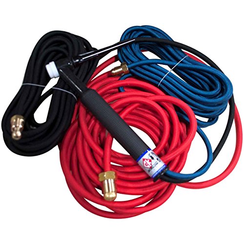 51klI6kNznL. SL500 CK Worldwide CK18-25SF 350A 25' Super-Flex TIG Torch Kit