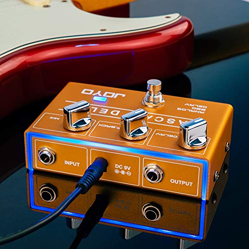 Joyo Analog Delay Effect Pedal R-10 With Guitar Cable Instrument Cable 15Ft Cm-04 #TOP3