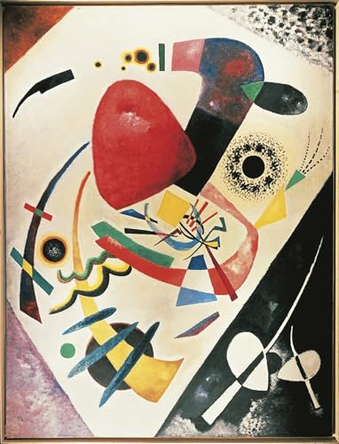 Poster Kandinsky Muichered Spot pour decorer un grand mur de salon moderne