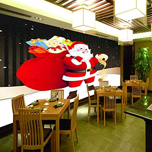 Papier peint auto-adhésif Père Noël pour relooker un salon - 6