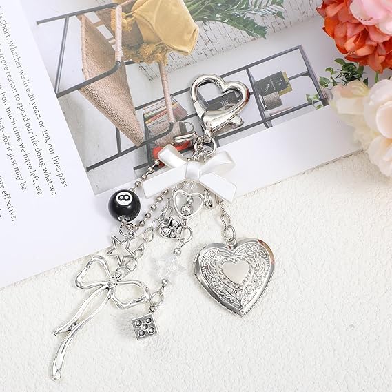 Chuppinz Aesthetic Keychains Silver - Image 5