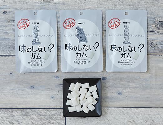 Amazon | 【まとめ買い3袋】味のしない？ガム 18g×3袋 販路限定 | ノー