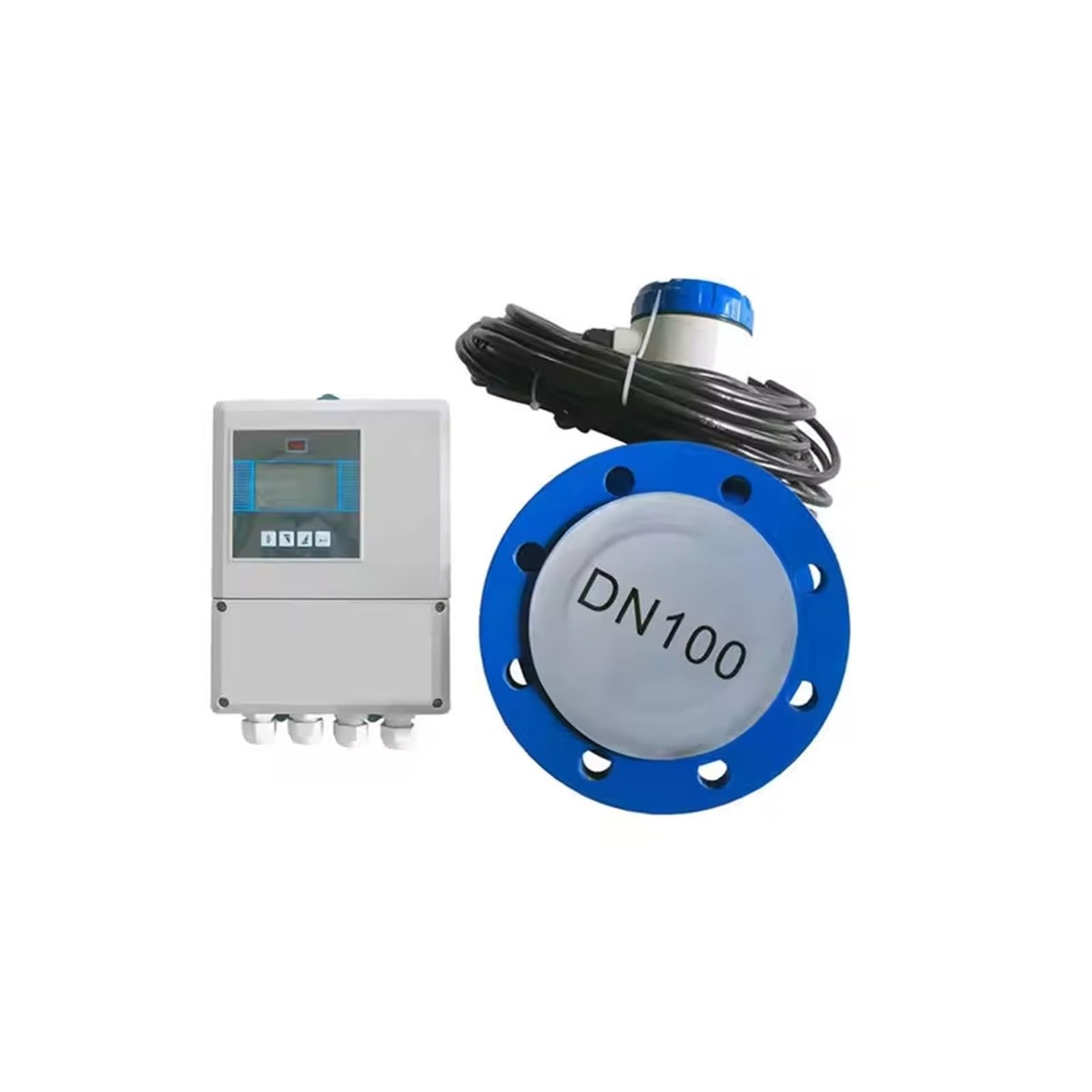 Caudalímetro Electromagnético Pantalla Digital 220V 4-20mA Split(DN40 PTFE Liner)