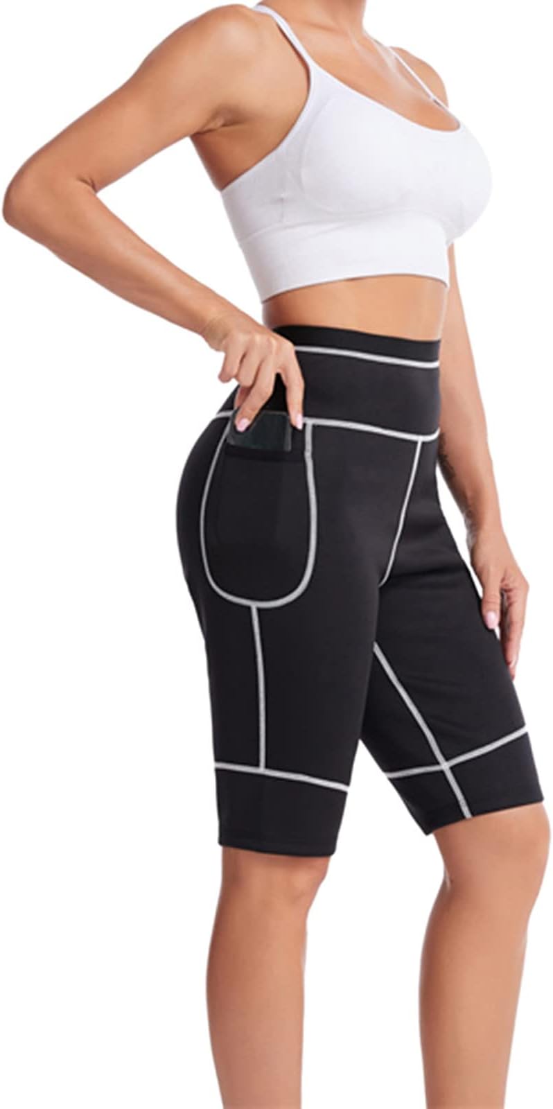 QUINTRABody Pants Pants Profuse Lift Stomach Yoga Sculpting Women Sweat Exercise Hip Shapeware Womens Waist Band Black