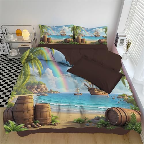 Juego De Funda Nórdica Reversible De Microfibra