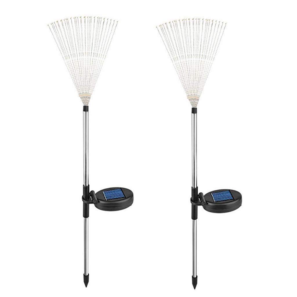 Luci Solari Da Giardino A Forma Di Fuochi D'Artificio – 2 Pezzi Con 85 LED Colorati, Impermeabile IP65, Per Esterno, Giardino E Feste