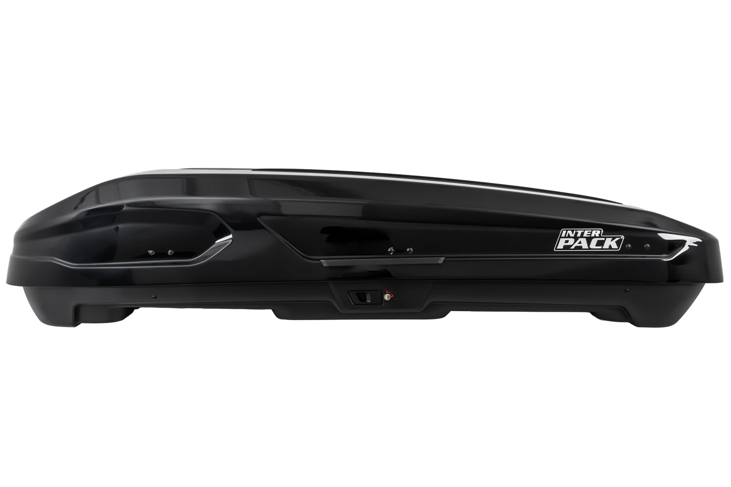 Box da Tetto Monsun PRO M 470 Litri, Portabagagli Auto Aerodinamico Portata 75 kg con Apertura Bilaterale e Sistema Rapid Fit per Sci e Valigie, Nero Metallizzato