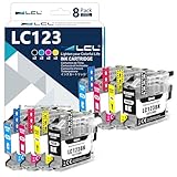 ✅【Contenu de l'emballage】 6 Cartouches d'encre ,Cyan,Magenta,Jaune:15ml,1200pages avec la couverture 5%/A4.