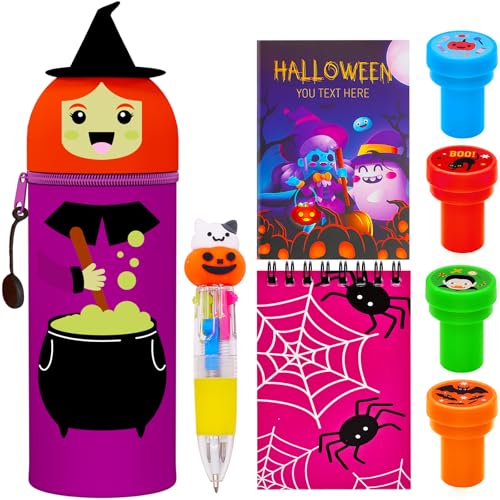 GDFJBG Estuche Suave 2 en 1 para Halloween, Estuche Kawaii, Funda de Silicona,...
