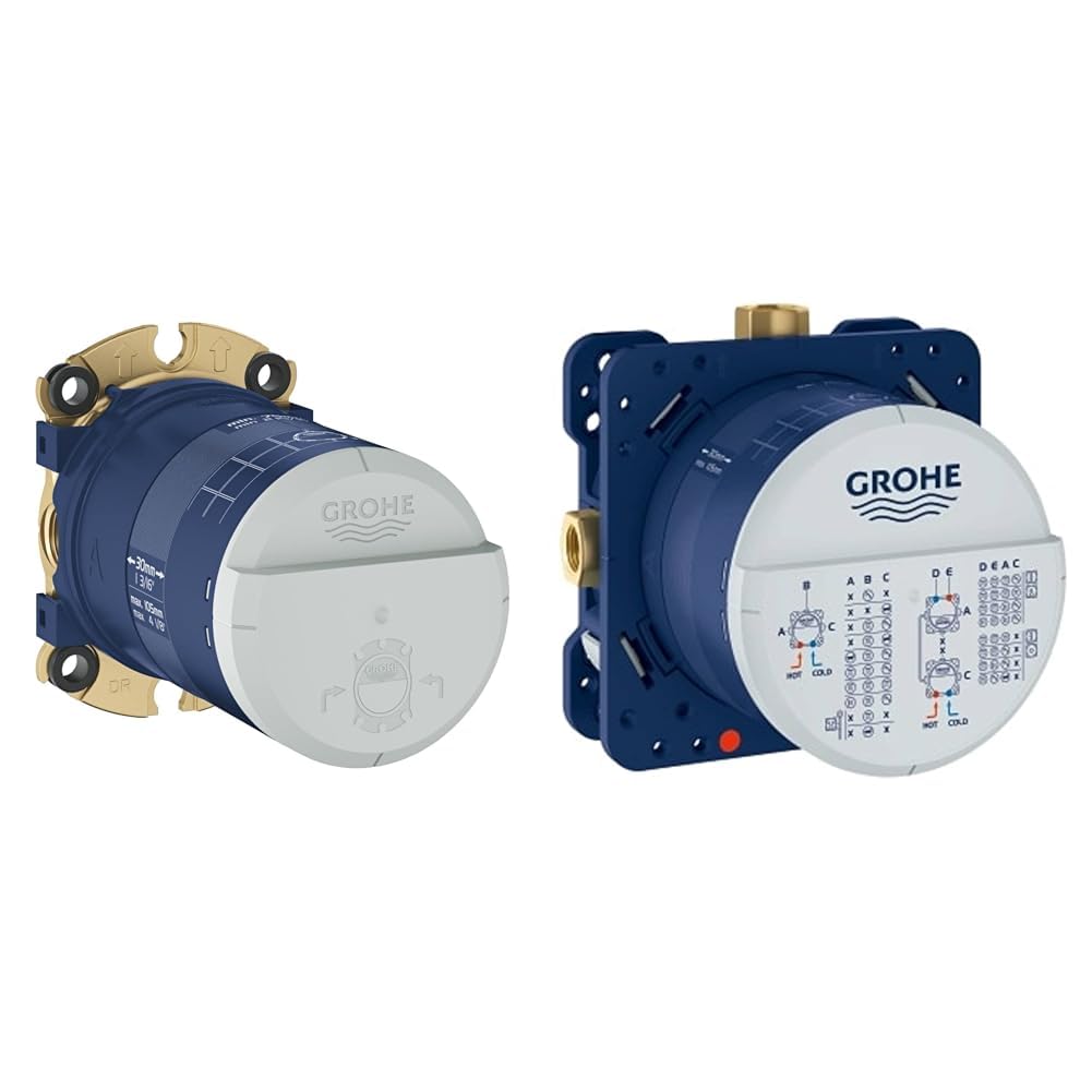 GROHE Rainshower Uniwersalny element podtynkowy 1/2" & GROHE Rapido SmartBox Uniwersalny element podtynkowy 1/2