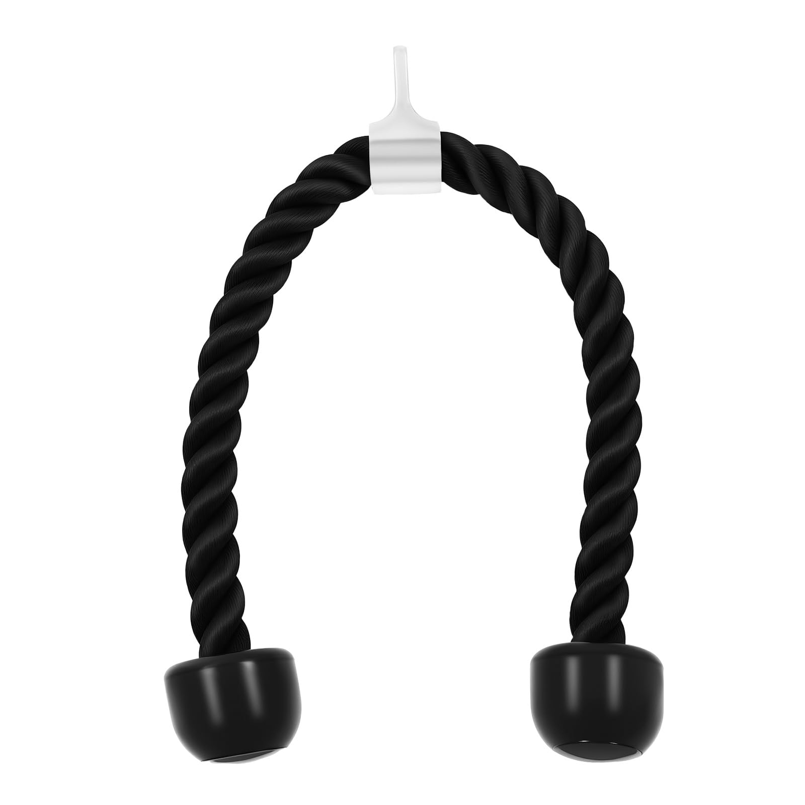 Cable de entrenamiento de fitness, cable de polea, juego de entrenamiento para entrenamiento de fuerza y desarrollo muscular en el cuerpo superior para casa y gimnasio, alta resistencia, 120 kg