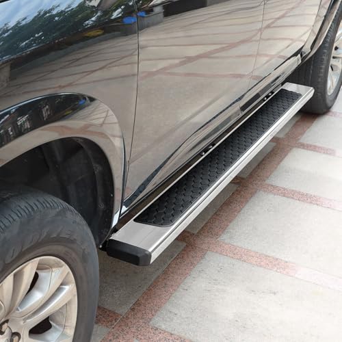 Estribos laterales acero inoxidable 6.5 in para Dodge Ram miniatura 2