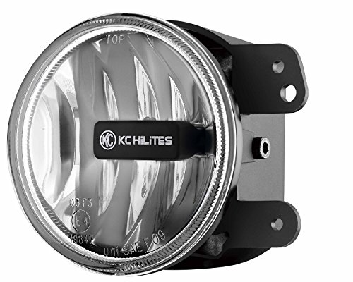 KC HiLiTES 1497 Gravity G4 Amber LED Fog Light (SAE/ECE), clear (single)