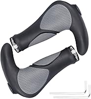 Vista 17 de Puños ergonómicos de manubrio de bicicleta, de Topcabin, con amplia superficie de agarre