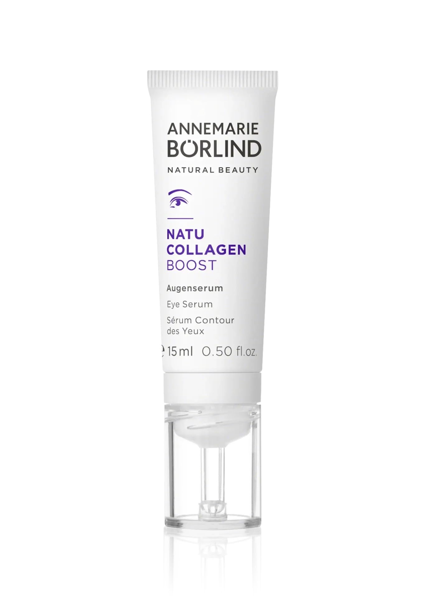 ANNEMARIE BÖRLIND - NATU COLLAGEN Eye Serum - firming, refreshing and radiant eye care, with botanical collagen and plant-based protein, under eye