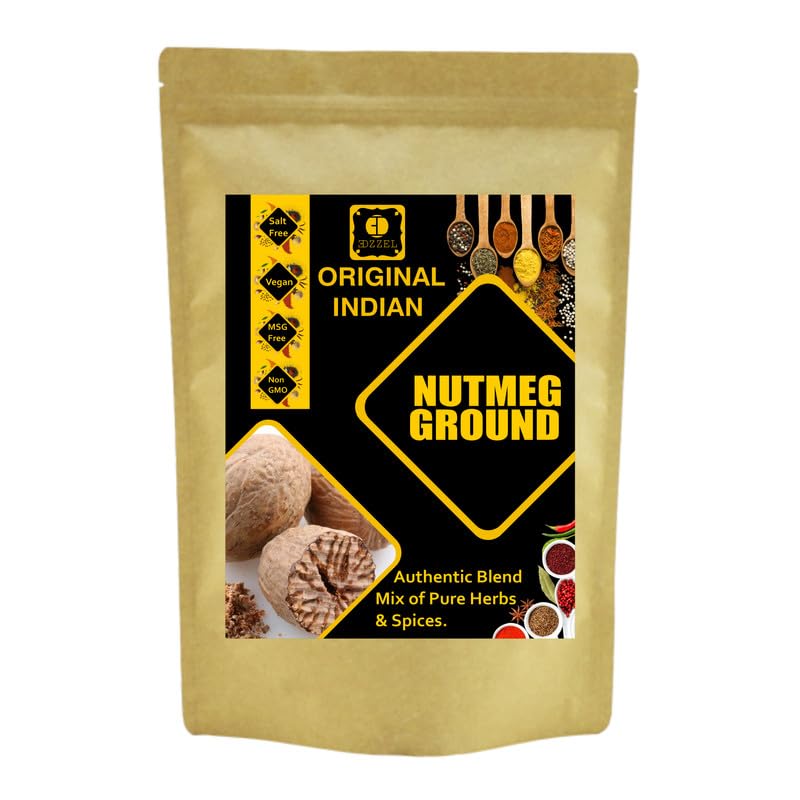 EDZZEL Unique Premium Indian Natural Nutmeg Ground -100 GRAM ( Pack Of 2 )