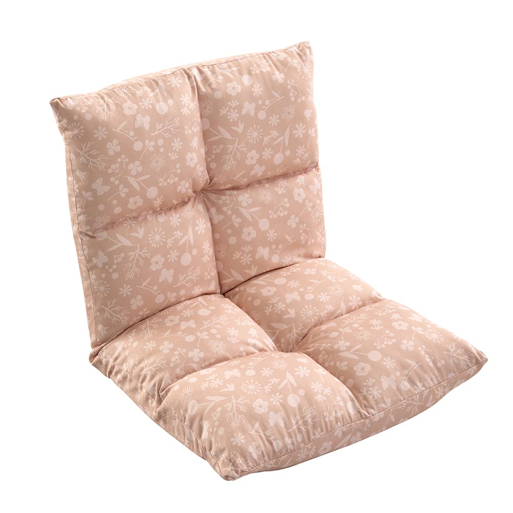 howa 2 en 1 Fauteuil pour Enfant + Canapé pour Enfant – Dossier réglable à 6 Positions Flowers 86012