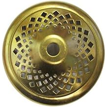 4" RD. Perforated Solid Brass Vase Cap for Lamp Fixtures & Other Crafts