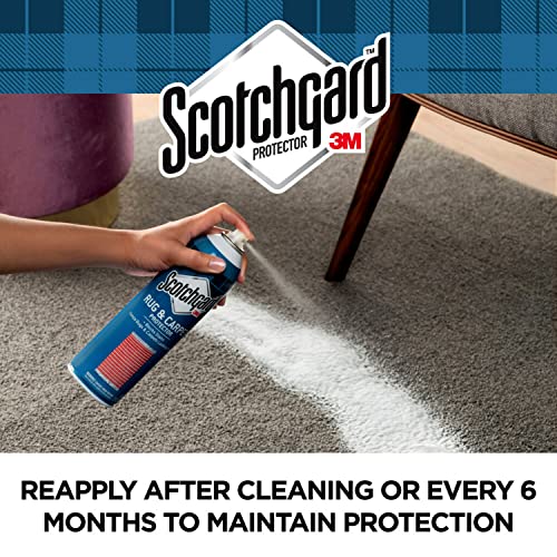 Scotchgard 4406-17 PF Rug & Carpet Protector, Carpet & Rug Protector Blocks Stains During Fall And Winter Holidays, Fabric Protector Makes Cleanup Of Stains From Food Spills Easier thumb #3