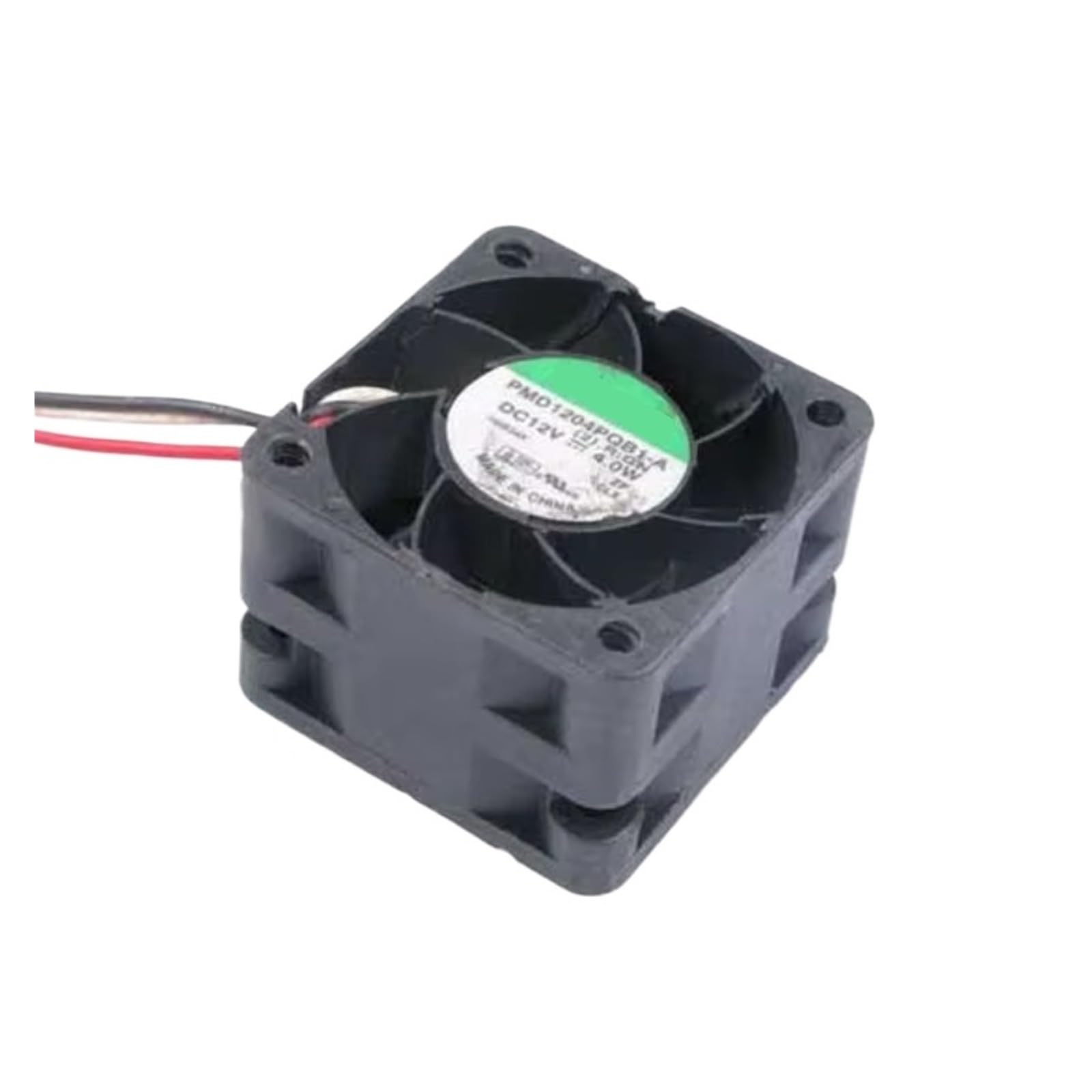 PMD1204PQB1-A (2)RGN DC 12V 4.0W 40x40x28mm 3-wire Server Cooling Fan