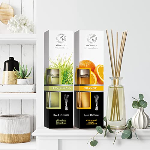 Reed Diffuser Lemongrass y Orange 2x3.4 Fl Oz miniatura 4