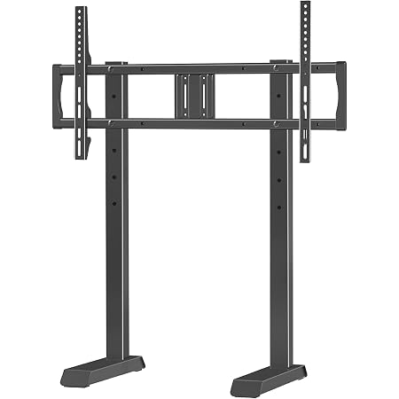 Supporto TV da terra con ruote 37-75 pollici, Compatibile Vesa 600 x 400 Regolabile in altezza 125-150 cm. Portata max 45,50 kg | Archimede System | : Staffe per TV