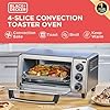 BLACK+DECKER TO1313SBD Toaster Oven, 15.47 Inch, Silver