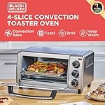BLACK+DECKER TO1313SBD Toaster Oven, 15.47 Inch, Silver - Image 2