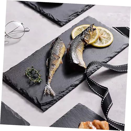 Platos aislantes negros para sushi 2 piezas miniatura 6